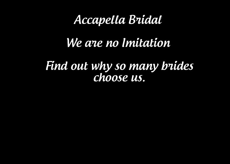 Accapella Bridal