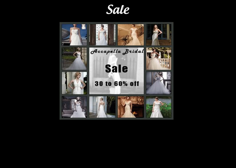 Casablanca Bridal Sale 