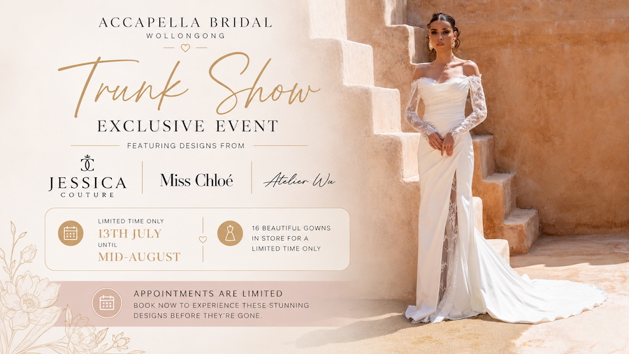 Jessica Couture Bridal Collection Trunk  Show