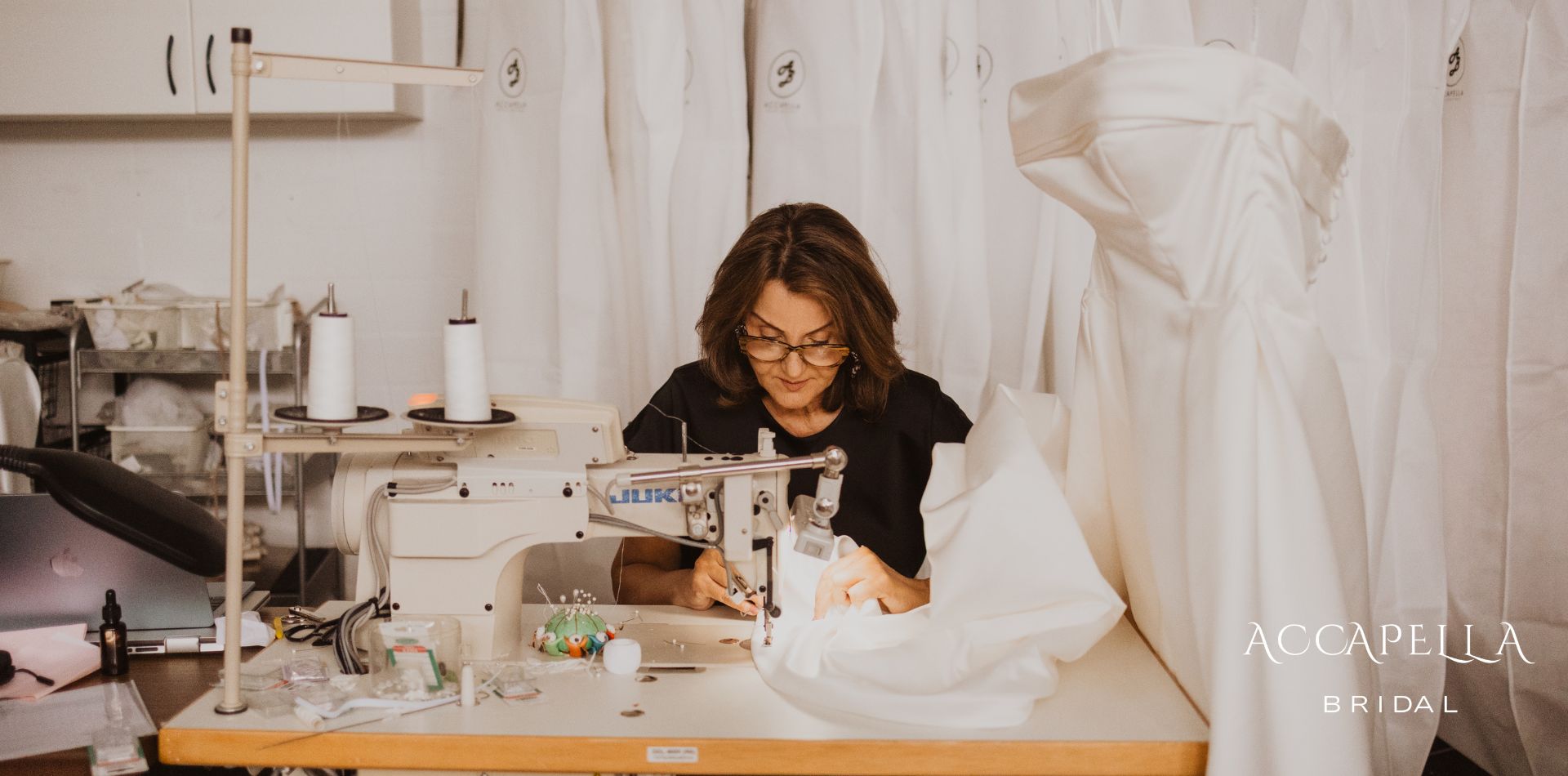 Accapella Bridal shop has an alterations service for Wedding Gowns