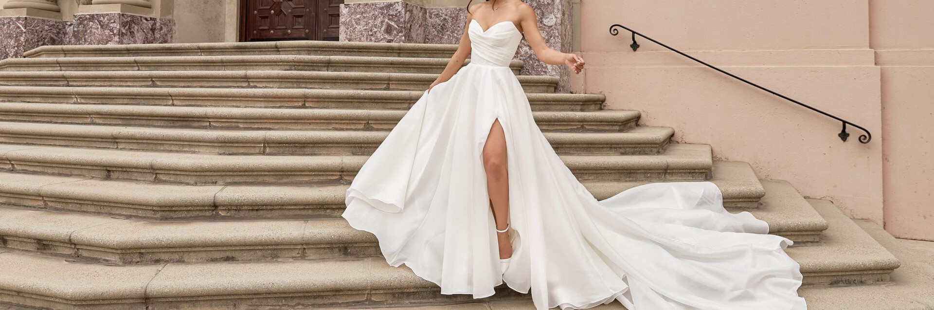 Comfortable Strapless Wedding Dress, Essense of Australia Wedding Dresses